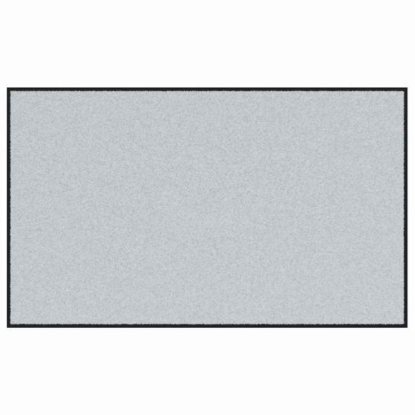 rechteckige Fußmatte Grau 90x150 cm