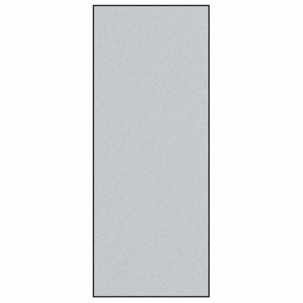 Fußmatte rechteckig grau 120x300 cm