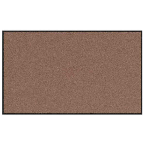 Fußmatte rechteckig braun 90x150 cm