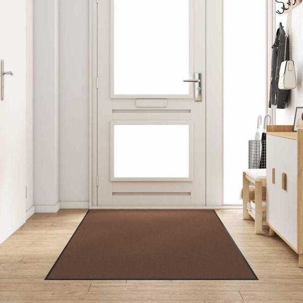 ARDEBO.de - Fußmatte Rechteckig Braun 120x250 cm