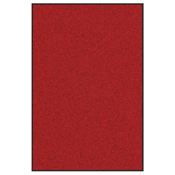 rechteckige Türmatte rot 120x180 cm