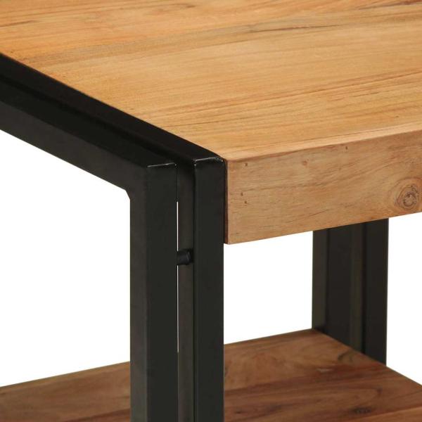 Couchtisch 40x50x38 cm Massivholz Akazie