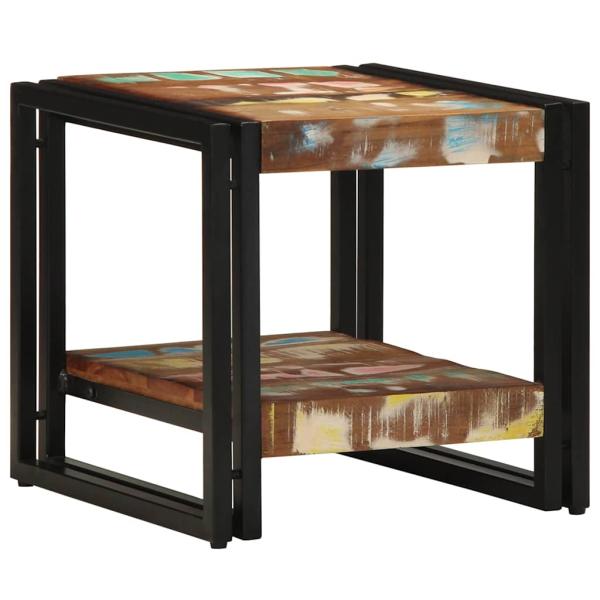 ARDEBO.de - Couchtisch Mehrfarbig 40x50x38 cm Massivholz Altholz