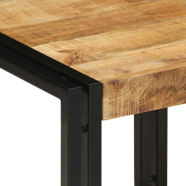 Couchtisch 40x50x38 cm Aus massivem grobem Mango-Holz