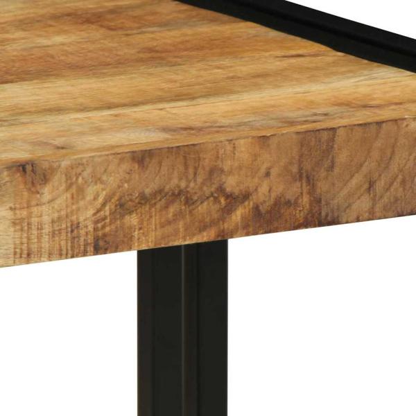 Couchtisch 40x50x38 cm Aus massivem grobem Mango-Holz