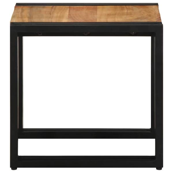 Couchtisch 40x50x38 cm Massivholz Akazie