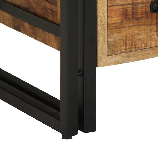 Nachttisch 40x35x50 cm Massivholz Mango