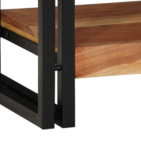 Konsolentisch 120x33x75 cm aus massivem Akazienholz