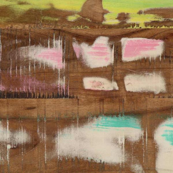 Beistelltische Mehrfarbig 120x33x75 cm Aus massivem Altholz & Metall