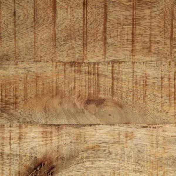 Schuhschrank Schwarz 30x30x40 cm Aus massivem Mango-Holz und Stahl