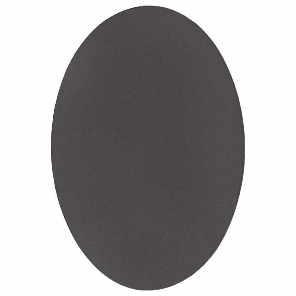 Teppiche Anthrazit Polyester 160 x 230 cm Akzentteppich Rund