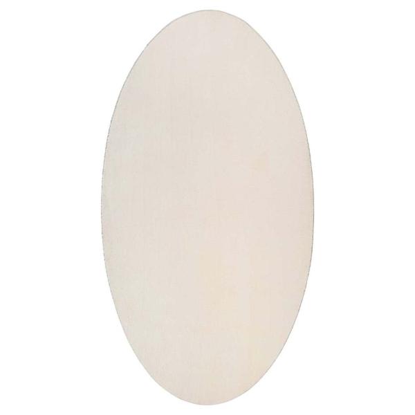 Teppich ""HUARTE"" Beige 100x200 cm Oval