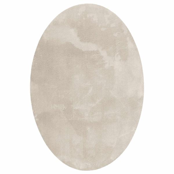 Teppiche Beige Polyester 140 x 200 cm Rutschfest
