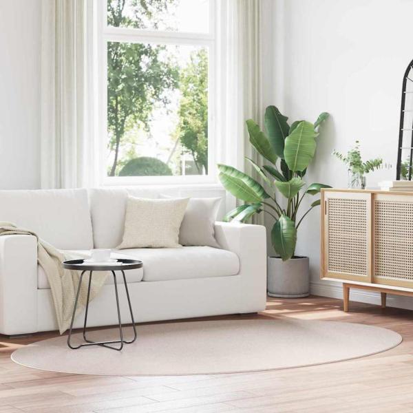 ARDEBO.de - Teppich ""HUARTE"" Sand 160x230 cm oval