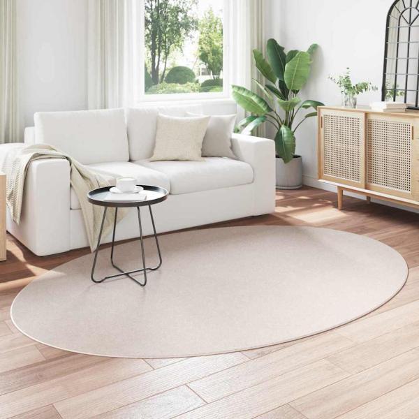 Teppich ""HUARTE"" Sand 160x230 cm oval