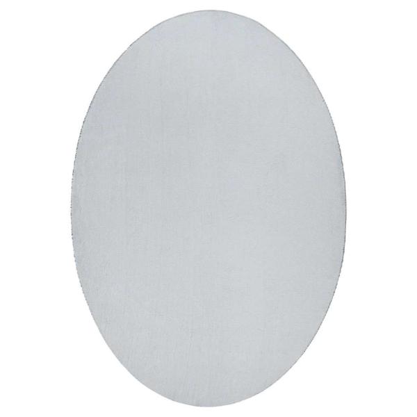 Teppiche Grau Polyester 160 x 230 cm Ovale Teppiche Modern
