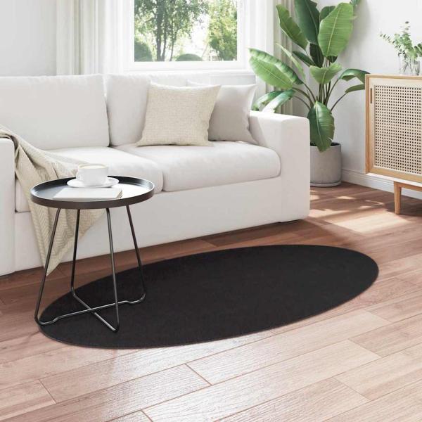 Teppiche Schwarz Polyester 80 x 150 cm Rutschfest