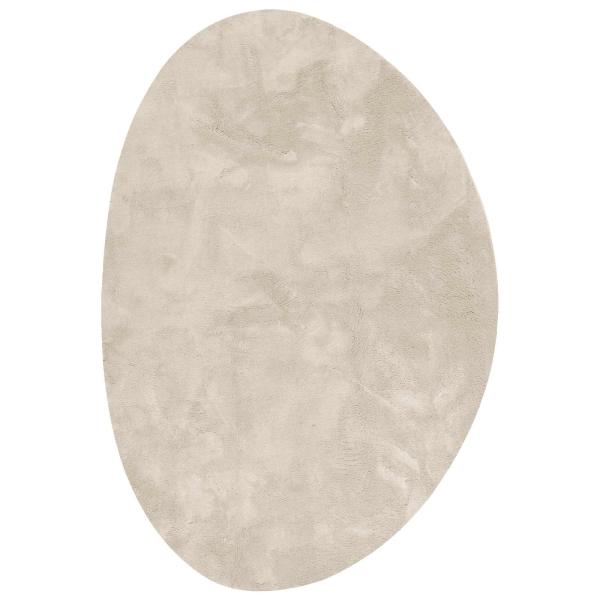 ARDEBO.de - Teppiche Beige Polyester 160 x 230 cm Robust Bereichsteppich