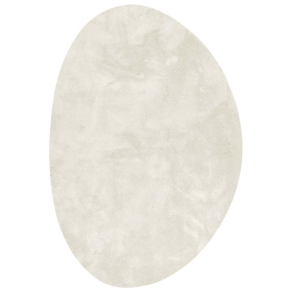ARDEBO.de - Teppiche Creme Wolle 120 x 170 cm Langlebig Bereichsteppiche