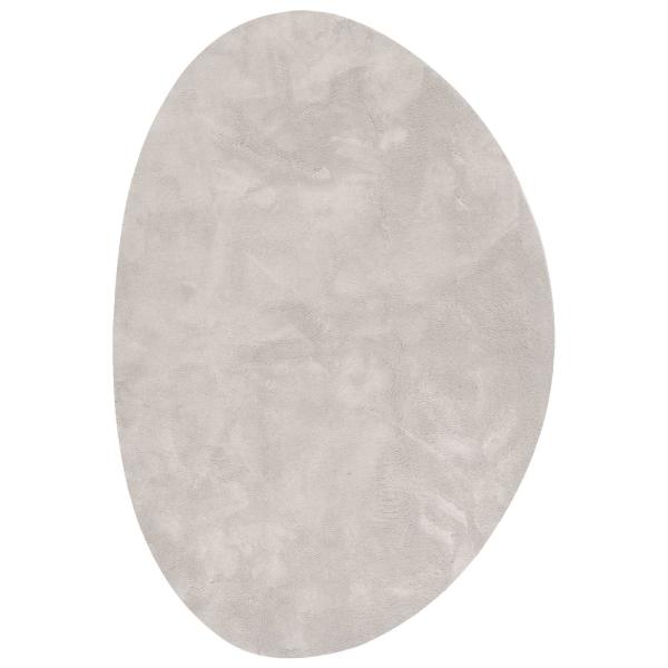 Teppiche Sand Polyester 120 x 170 cm Bereichsteppich Oval