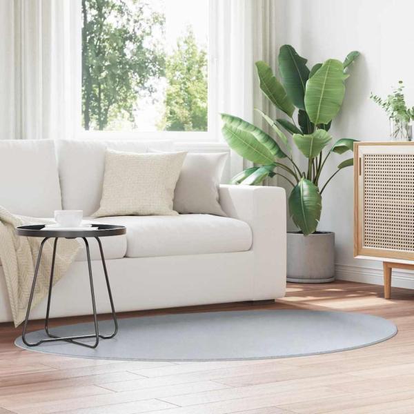 ARDEBO.de - Teppiche Grau Polyester 120 x 170 cm Rutschfest Akzentteppich