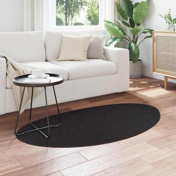 Teppiche Schwarz Synthetisch 80 x 150 cm Rutschfest