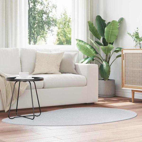 ARDEBO.de - Teppich Grau 120x170 cm Polyester Rutschfest