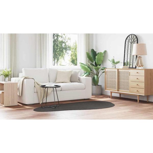 Teppiche Anthrazit Polyester 100 x 200 cm Rutschfest