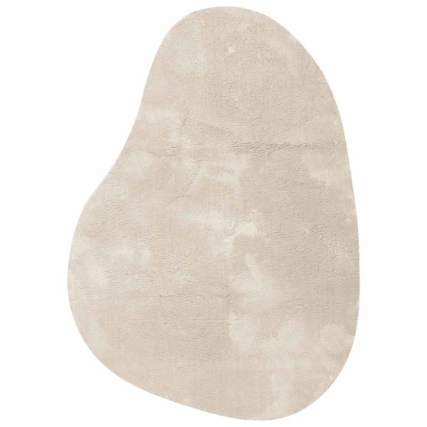 Teppich HUARTE Beige 140 x 200 cm Polyester