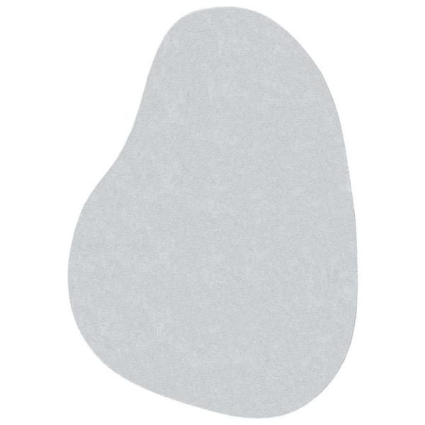 Teppich Grau Polyester 140 x 200 cm UV-beständig