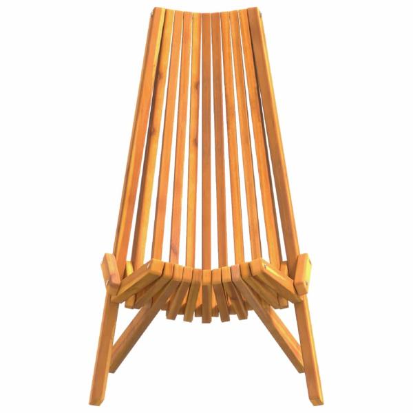 Klappgartenstühle 2 Stück aus Akazienholz