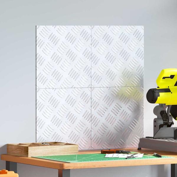 Aluminium Riffelbleche 4er Set Anti-Rutsch 30x30 cm