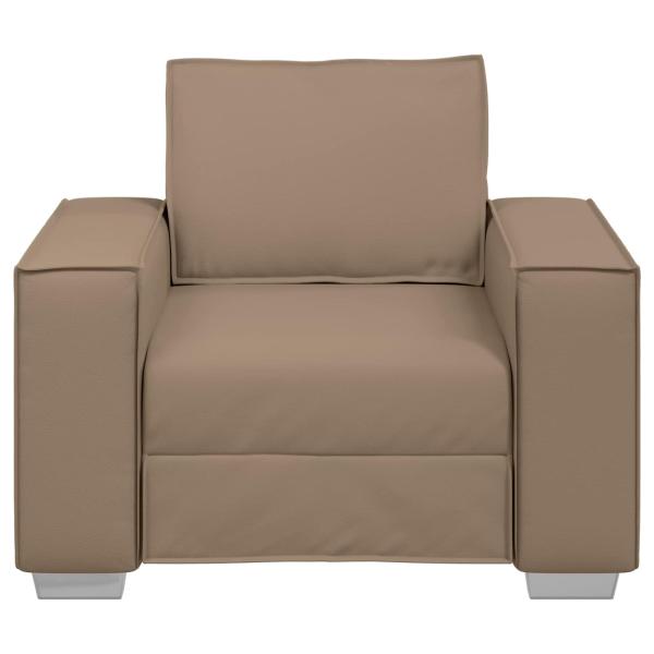 Sessel Cappuccino 59 cm Kunstleder