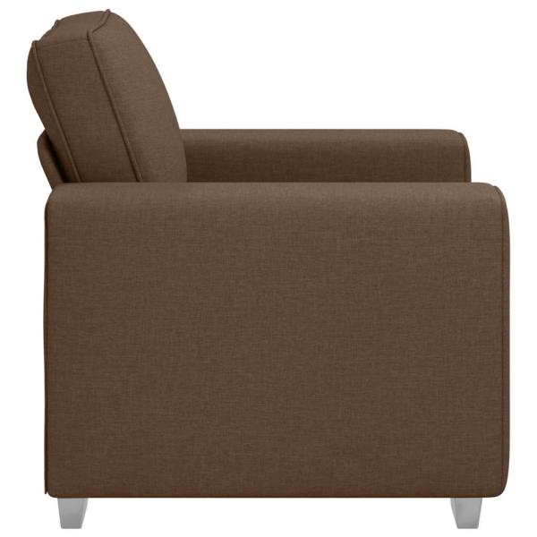 Sessel Braun 59 cm aus Stoff