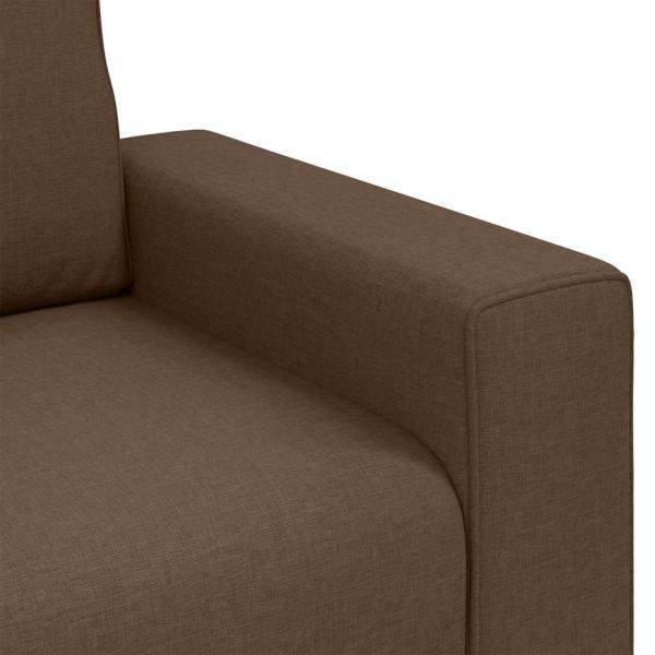 Sessel Braun 59 cm aus Stoff