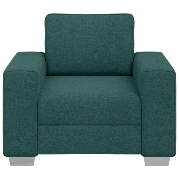 Sessel Dunkelgrün 59 cm Stoff