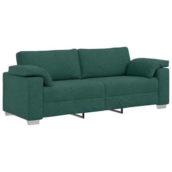 3-Sitzer Sofa Dunkelgrün 178 cm Stoff