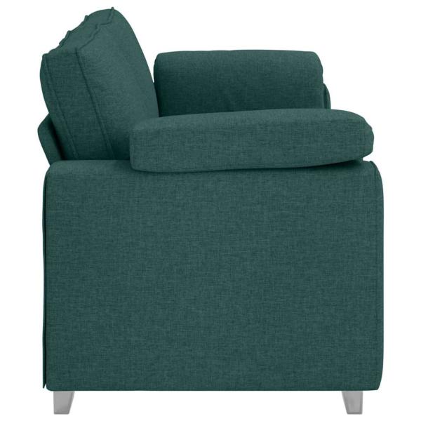 3-Sitzer Sofa Dunkelgrün 178 cm Stoff