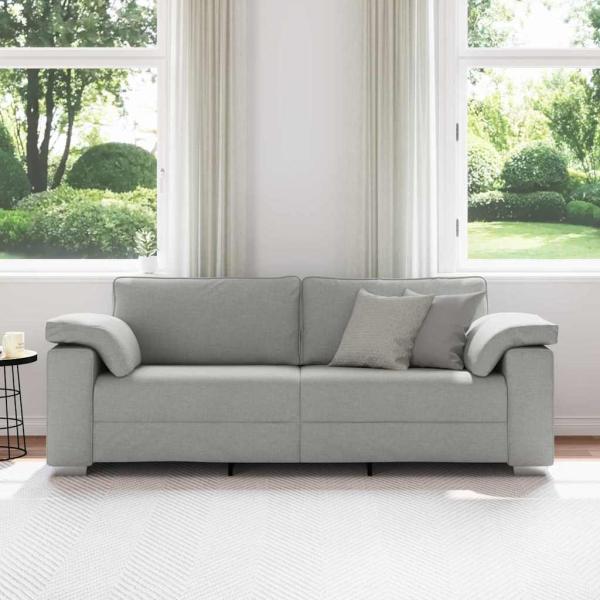 3-Sitzer Sofa Wolken Grau 178 cm Textil