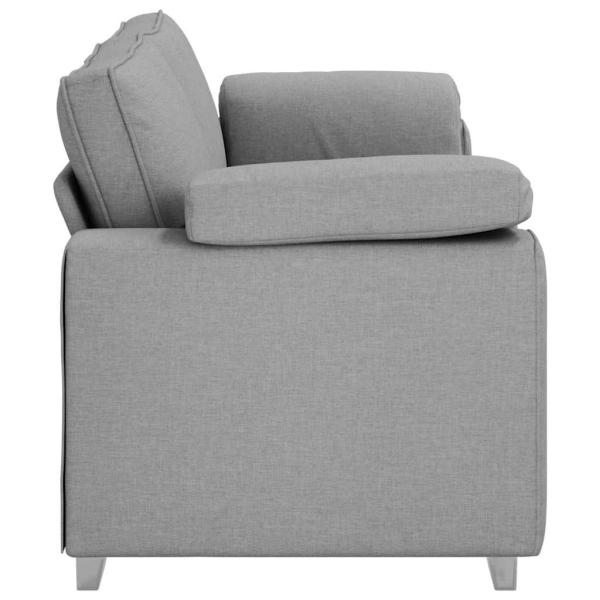 3-Sitzer Sofa Wolken Grau 178 cm Textil