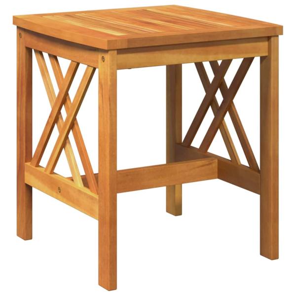 3-teiliges Gartenlounge-Set mit Kissen aus massivem Akazienholz