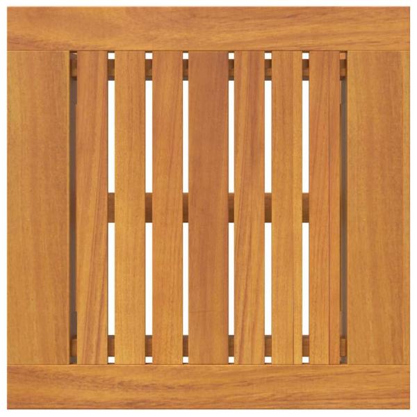 Beistelltisch 45x45x40 cm Massivholz Akazie