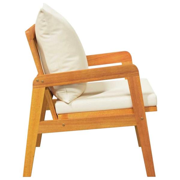Gartenstühle 2 Stück 59,5x65x71,5 cm Massivholz Akazie