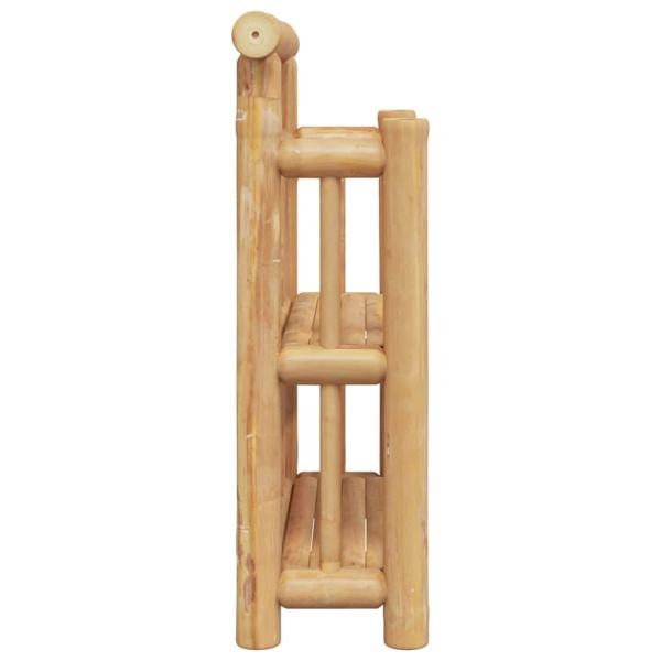 Wandregal 2-stufig 40x13x44 cm aus Bambus