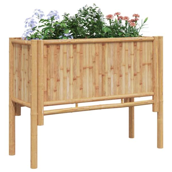 Garten Hochbeet 90x35x70 cm Bambus