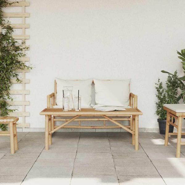 Couchtisch 110x50x43 cm Bambus