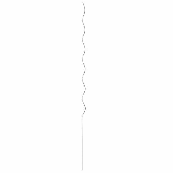 Spiral-Pflanzenstützen 20 Stück 150 cm galvanisierter Stahl