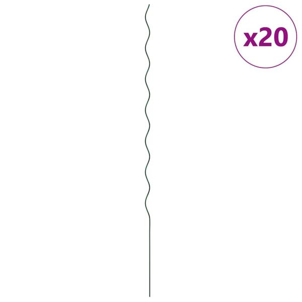 Spiral Pflanzstützen 20 Stück 170 cm Stahl