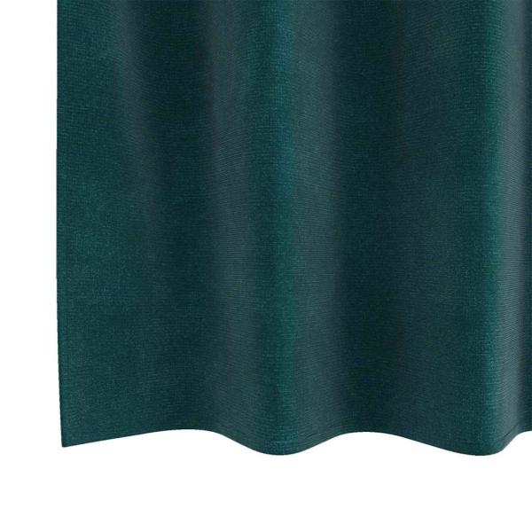 Verdunkelungsvorhänge mit Ösen 2 Stk. Dunkelgrün Velvet