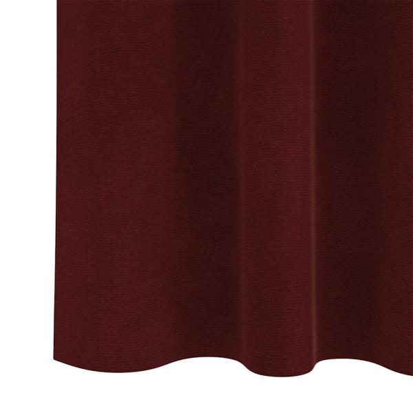 Verdunkelungsvorhänge 2 pcs Weinrot 140 x 260 cm Samt